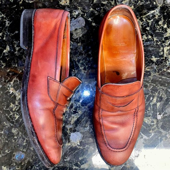 Allen Edmonds Lake Forest Loafer Chili (9.5 D) - Picture 1 of 7